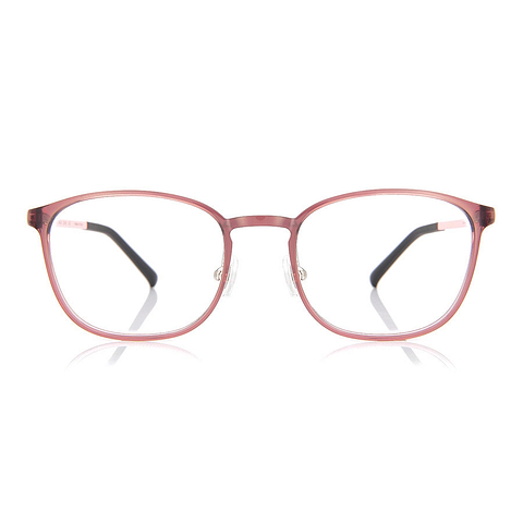 OWNDAYS | AIR Pink Brown Full Rim Wellington left side