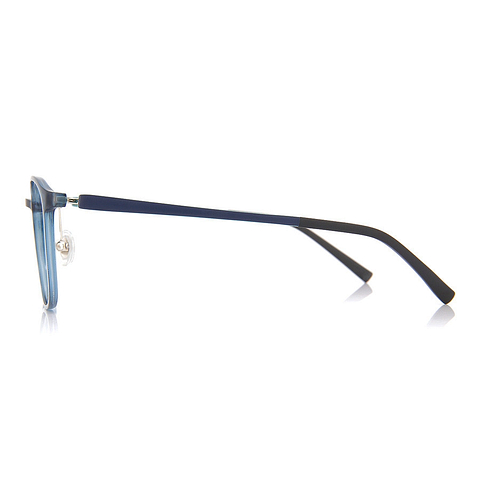 OWNDAYS | AIR Light Blue Full Rim Wellington left side