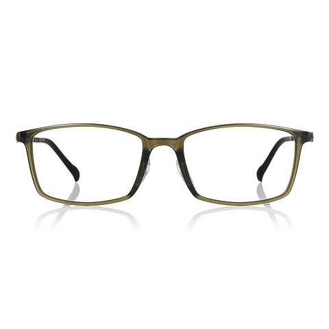 OWNDAYS | AIR Khaki Full Rim Rectangle left side