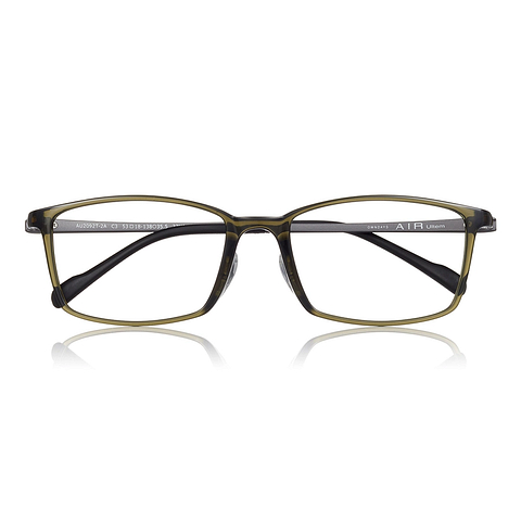 OWNDAYS | AIR Khaki Full Rim Rectangle right side