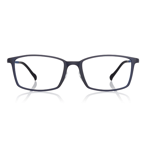 OWNDAYS | AIR Navy Blue Full Rim Rectangle left side