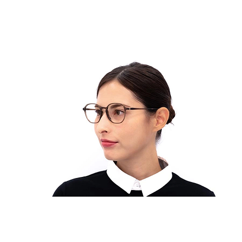 OWNDAYS | AIR Black Full Rim Polygon left side