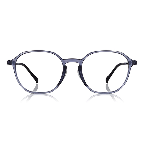 OWNDAYS | AIR Violet Full Rim Polygon left side