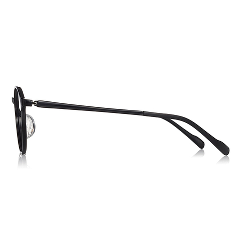OWNDAYS | AIR Black Full Rim Boston left side