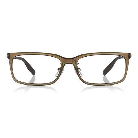 OWNDAYS | AIR Light Brown Full Rim Rectangle left side