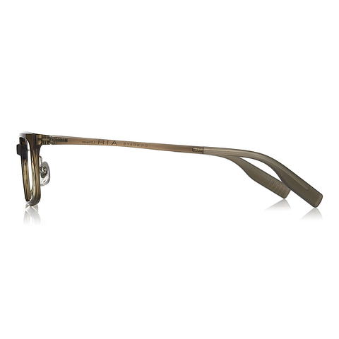 OWNDAYS | AIR Light Brown Full Rim Rectangle left side