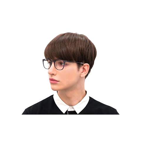 OWNDAYS | AIR Black Full Rim Wellington left side