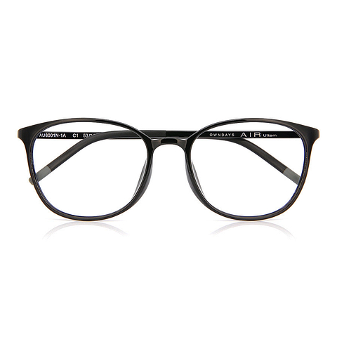 OWNDAYS | AIR Black Full Rim Boston right side