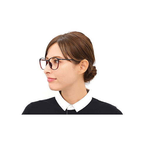 OWNDAYS | AIR Brown Demi Full Rim Boston right side