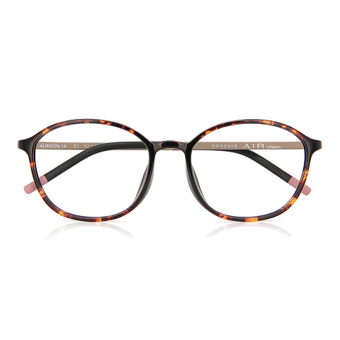 OWNDAYS | AIR Brown Demi Full Rim Round right side
