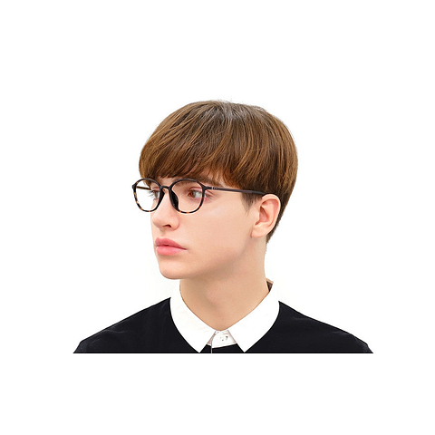 OWNDAYS | AIR Light Brown Full Rim Barrel right side