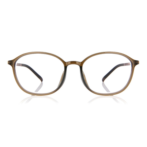OWNDAYS | AIR Khaki Full Rim Barrel left side