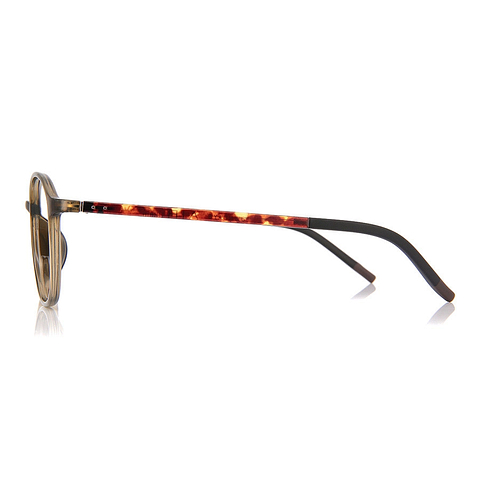OWNDAYS | AIR Khaki Full Rim Barrel left side