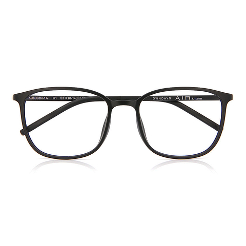 OWNDAYS | AIR Matte Black Full Rim Wellington right side
