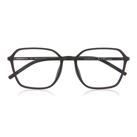 OWNDAYS | AIR Black Full Rim Polygon right side