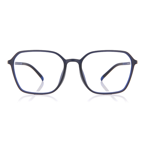 OWNDAYS | AIR Navy Blue Full Rim Polygon left side