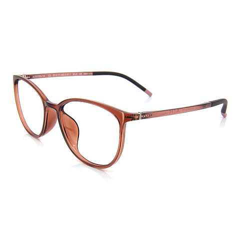 OWNDAYS | AIR Light Brown Full Rim Fox right side