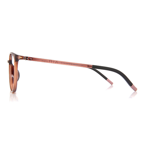 OWNDAYS | AIR Light Brown Full Rim Fox left side