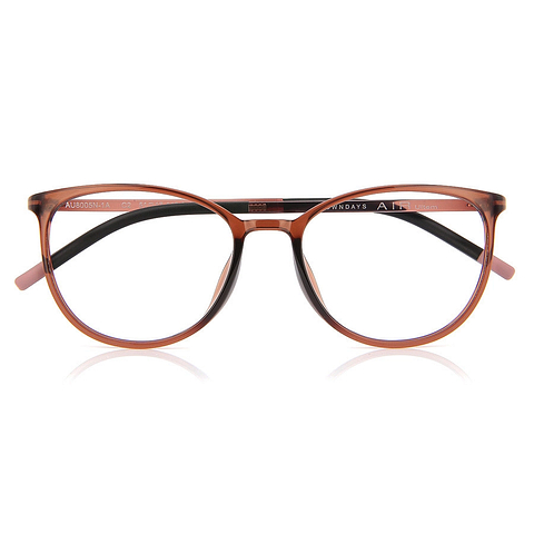 OWNDAYS | AIR Light Brown Full Rim Fox right side