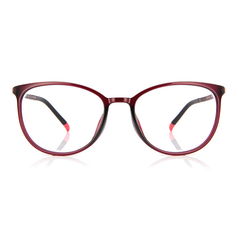 OWNDAYS | AIR Red Full Rim Fox left side