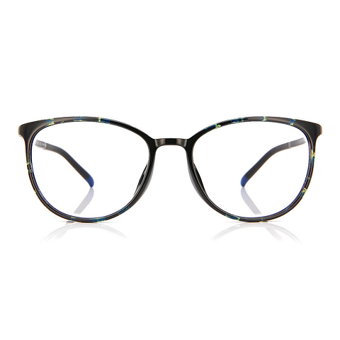 OWNDAYS | AIR Blue Demi Full Rim Fox left side