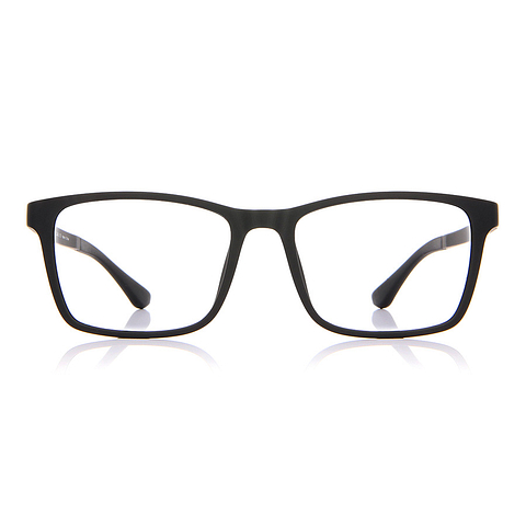 OWNDAYS | AIR Black Full Rim Rectangle left side