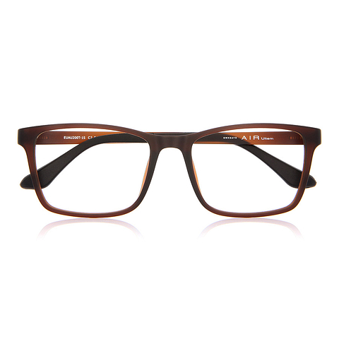 OWNDAYS | AIR Light Brown Full Rim Rectangle right side