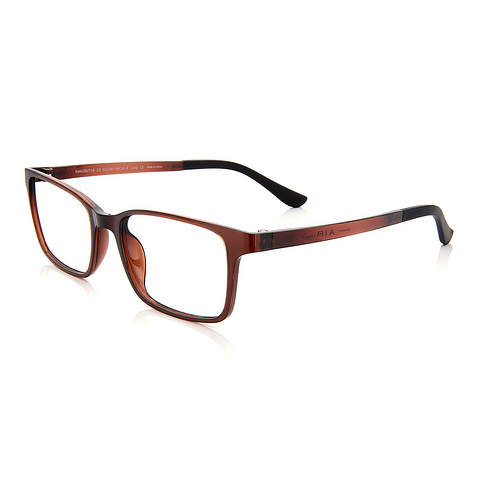 OWNDAYS | AIR Light Brown Full Rim Rectangle right side