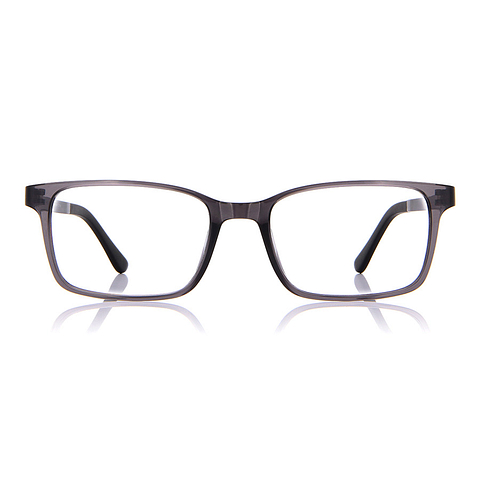 OWNDAYS | AIR Light Gray Full Rim Rectangle left side