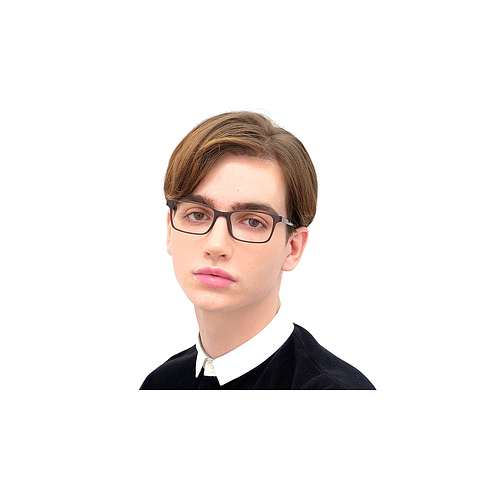 OWNDAYS | AIR Light Gray Full Rim Rectangle left side