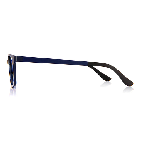 OWNDAYS | AIR Navy Blue Full Rim Rectangle left side
