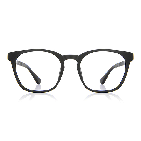 OWNDAYS | AIR Black Full Rim Wellington left side