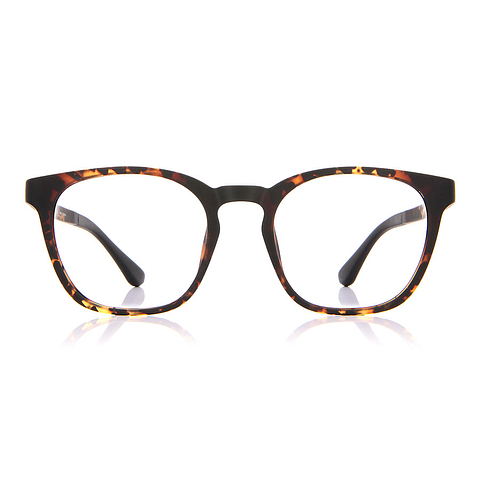 OWNDAYS | AIR Brown Demi Full Rim Wellington left side