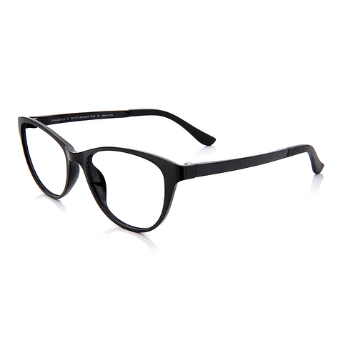 OWNDAYS | AIR Black Full Rim Fox left side