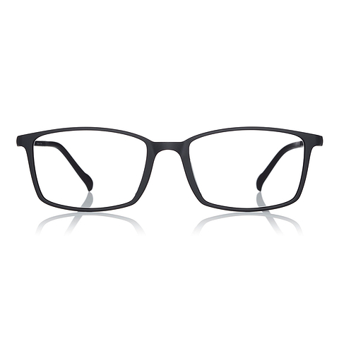 OWNDAYS | AIR Black Full Rim Rectangle left side