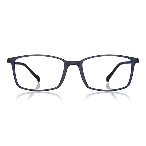 OWNDAYS | AIR Navy Blue Full Rim Rectangle left side