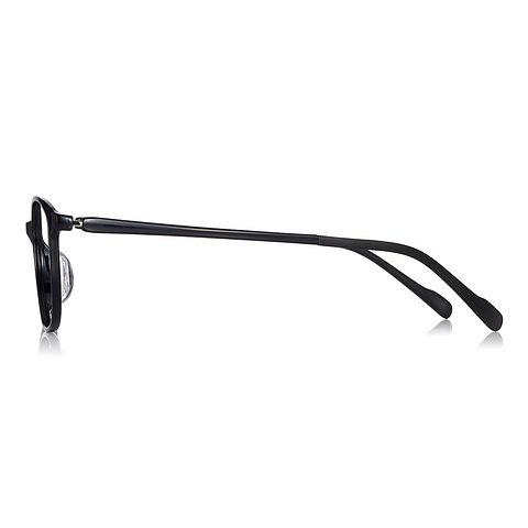 OWNDAYS | AIR Black Full Rim Wellington left side