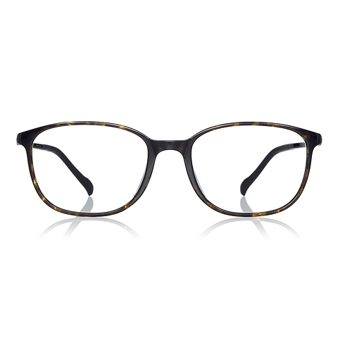 OWNDAYS | AIR Brown Demi Full Rim Wellington left side