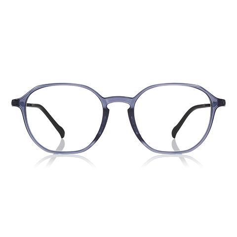 OWNDAYS | AIR Violet Full Rim Polygon left side