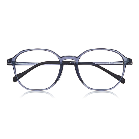 OWNDAYS | AIR Violet Full Rim Polygon right side