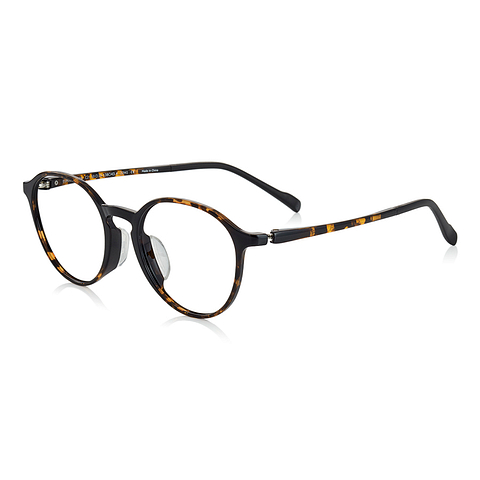 OWNDAYS | AIR Brown Demi Full Rim Boston right side
