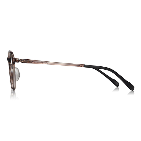 OWNDAYS | AIR Light Brown Full Rim Boston left side
