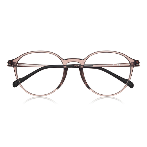 OWNDAYS | AIR Light Brown Full Rim Boston right side