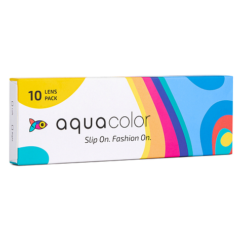 Aquacolor Aquacolor Emerald Zero Power Dailies 10 Lens Box left side Aquacolor Aquacolor Emerald Zero Power Dailies 10 Lens Box left side