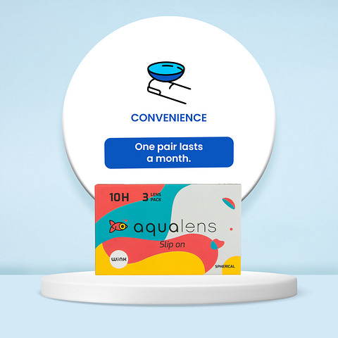 Aqualens Aqualens 10H Monthly right side Aqualens Aqualens 10H Monthly right side