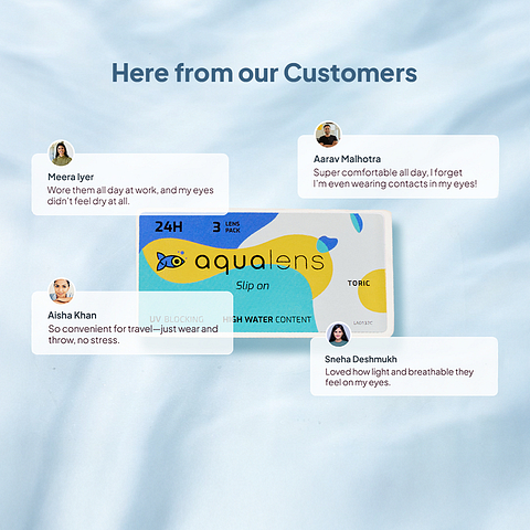 Aqualens Aqualens 24H Toric Monthly right side