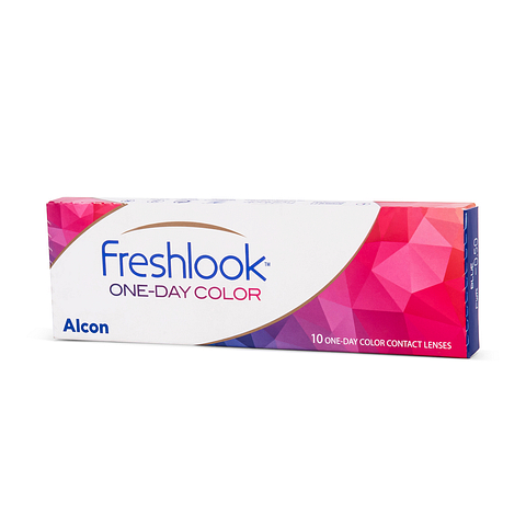 Alcon Freshlook Freshlook OneDay Blue Color 10 Lens per Box left side