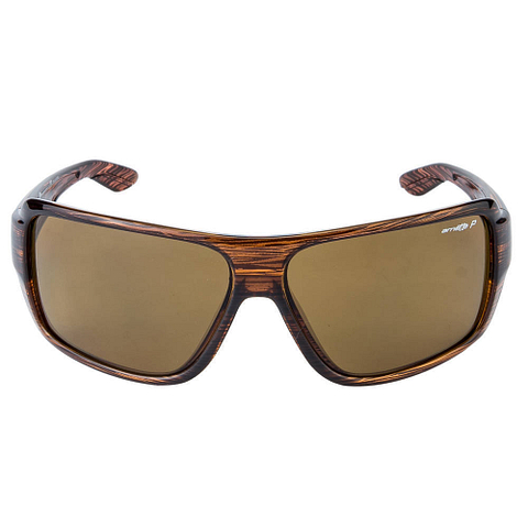 BRANDED Light Brown Full Rim Round right side