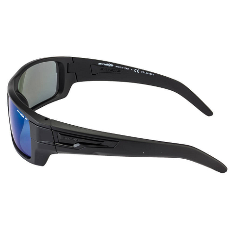 BRANDED Black Full Rim Round left side