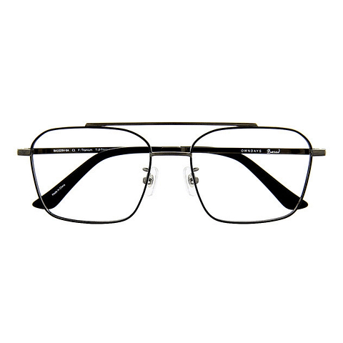 OWNDAYS | ESSENTIAL Black Full Rim Wellington right side